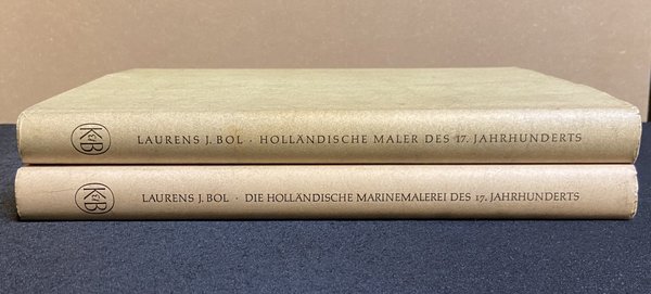 Laurens J. Bol - 2 boeken: Holländische Mahler + Die Holländische Marinemahlerei des 17. Jahrhundert