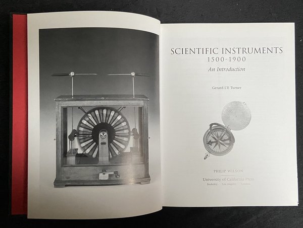 Scientific Instruments 1500-1900 An Introduction - Gerard L'E Turner