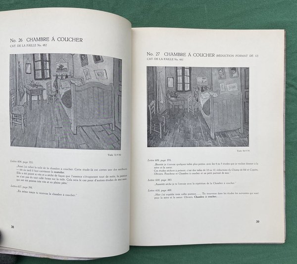 Catalogue des Tableaux par Vincent van Gogh décrits dans ses lettres - W. Scherjon
