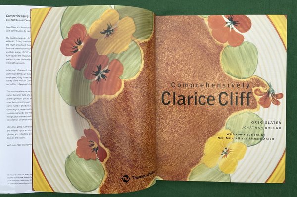 Comprehensively Clarice Cliff. Over 2000 ceramic pieces, patterns and backstops.