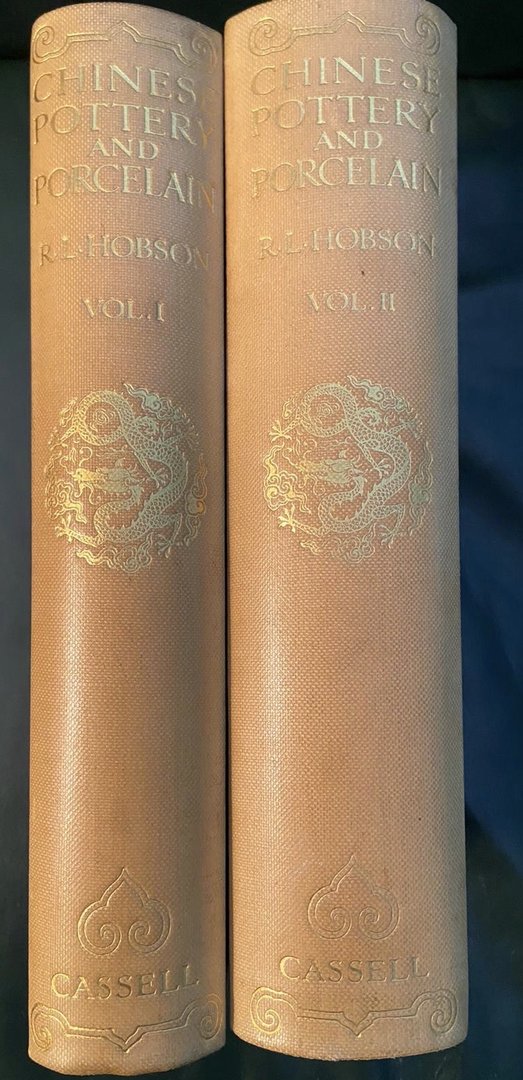 Chinese Pottery & Porcelain by R.L. Hobson, B.A. - 2 volumes