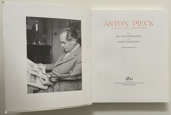 Anton Pieck, zijn leven - zijn werk door Ben van Eysselsteijn en  Hans Vogelesang