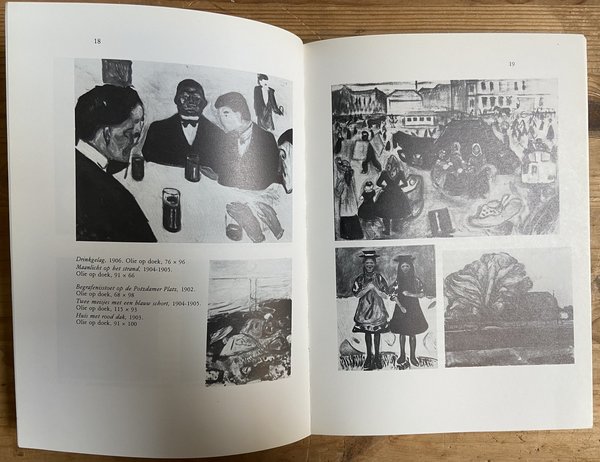Evard Munch. Schilderijen, 1900-1906. En grafiek.