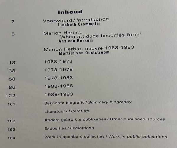 Mag het iets meer zijn? Overzicht catalogus van sieraden van Marion Herbst 1968-1993