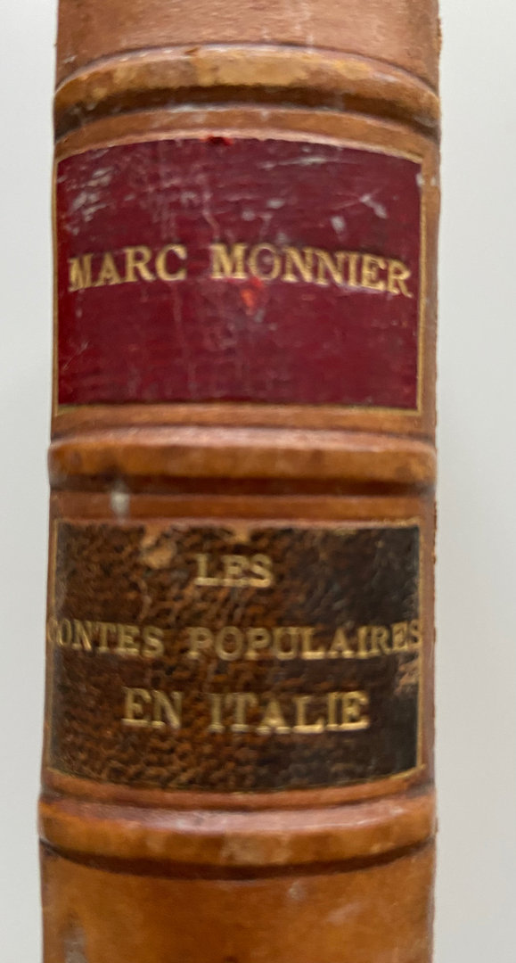 Les contes populaires en Italie - Marc Monnier