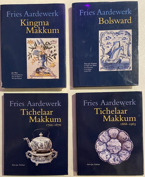 Fries aardewerk Kingma Makkum, Bolsward en Tichelaar Makkum. Jan Pluis