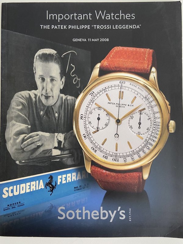 Sotheby's catalogue Geneva 11 May 2008: Important Watches
